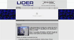Desktop Screenshot of conservadoralider.com.br